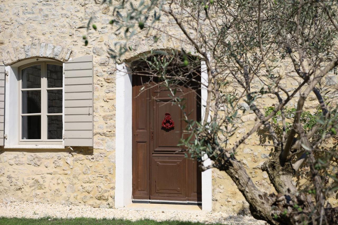 L'Elegante Bastide En Pierre Avec Vue Sur Le Vieux Village De Mougins Eksteriør bilde